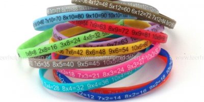 Siliconen armbandjes